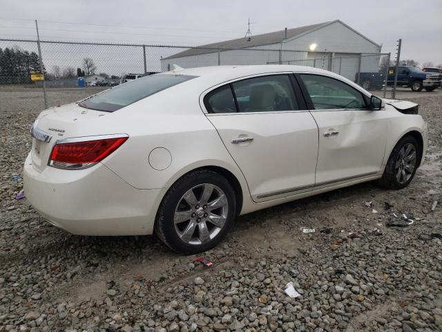 1G4GE5EDXBF321841 - 2011 BUICK LACROSSE CXS WHITE photo 3
