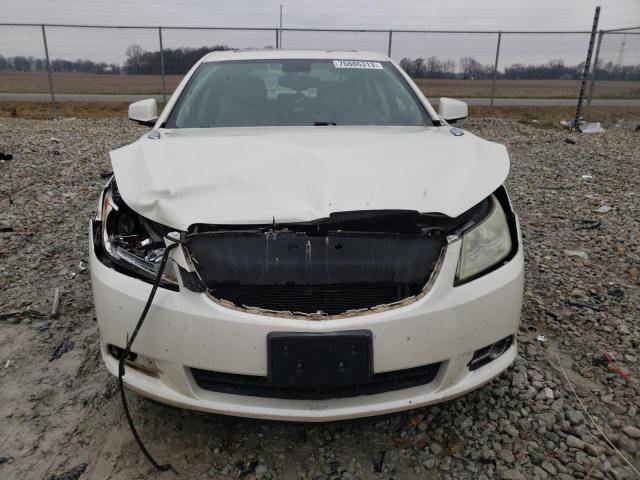 1G4GE5EDXBF321841 - 2011 BUICK LACROSSE CXS WHITE photo 5