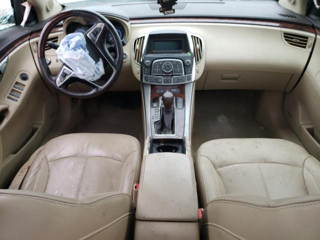 1G4GE5EDXBF321841 - 2011 BUICK LACROSSE CXS WHITE photo 8