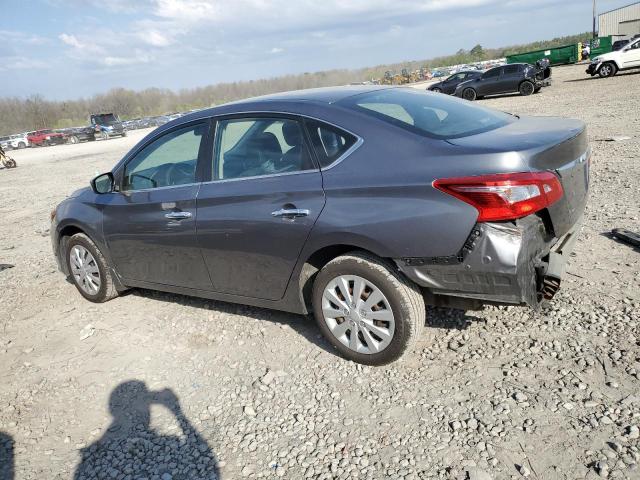 3N1AB7AP6HY349588 - 2017 NISSAN SENTRA S GRAY photo 2