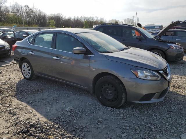 3N1AB7AP6HY349588 - 2017 NISSAN SENTRA S GRAY photo 4