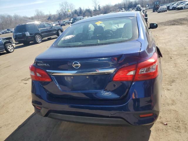 3N1AB7AP2GY297701 - 2016 NISSAN SENTRA S BLUE photo 6