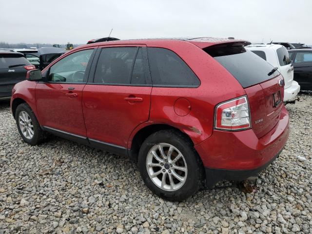 2FMDK3JC5ABB37100 - 2010 FORD EDGE SEL RED photo 2