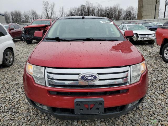 2FMDK3JC5ABB37100 - 2010 FORD EDGE SEL RED photo 5