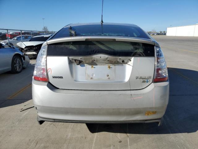 JTDKB20U767524554 - 2006 TOYOTA PRIUS SILVER photo 6