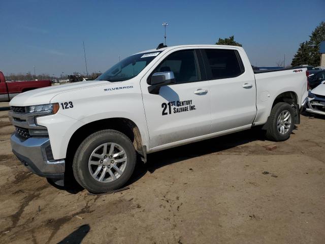 3GCUYDED4KG145053 - 2019 CHEVROLET 1500 SILVE K1500 LT WHITE photo 1