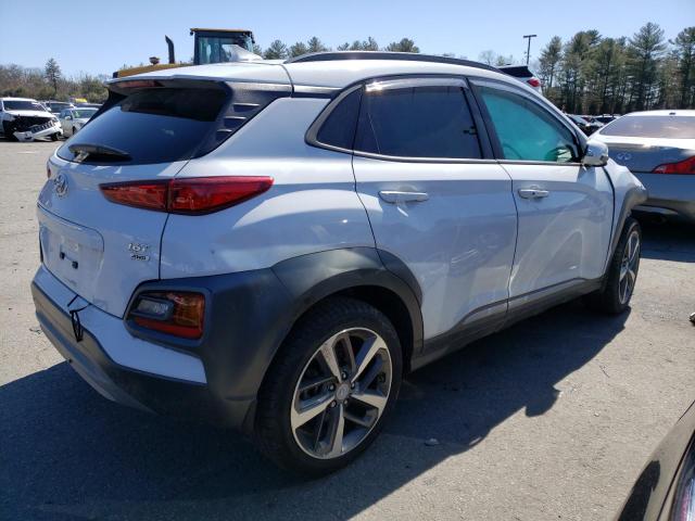 KM8K3CA59MU670569 - 2021 HYUNDAI KONA LIMITED WHITE photo 3