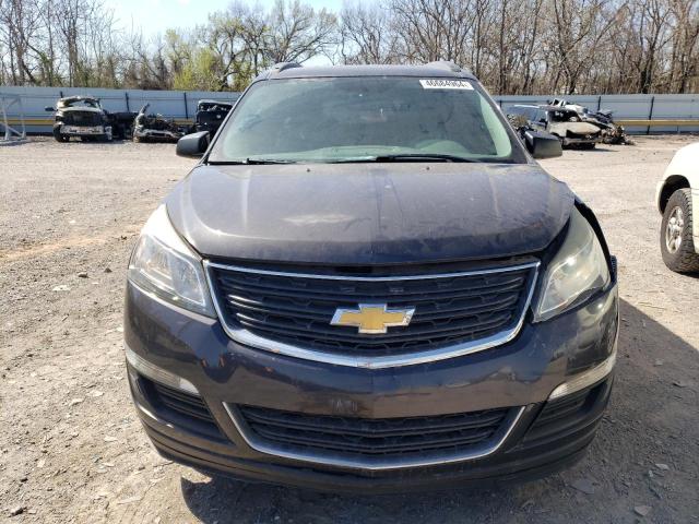 1GNKRFKD5FJ388354 - 2015 CHEVROLET TRAVERSE LS GRAY photo 5