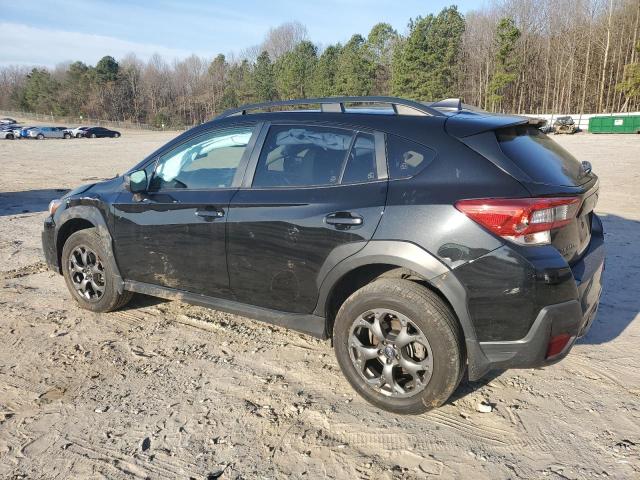 JF2GTHSC0MH215382 - 2021 SUBARU CROSSTREK SPORT BLACK photo 2