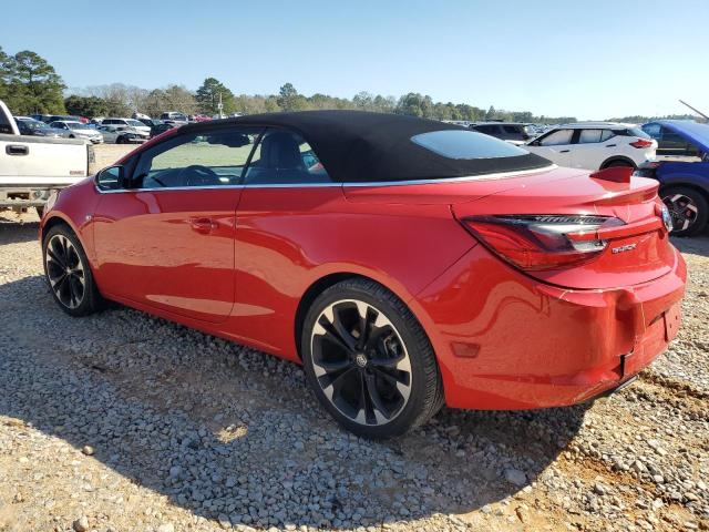 W04WJ3N57JG038678 - 2018 BUICK CASCADA SPORT TOURING RED photo 2