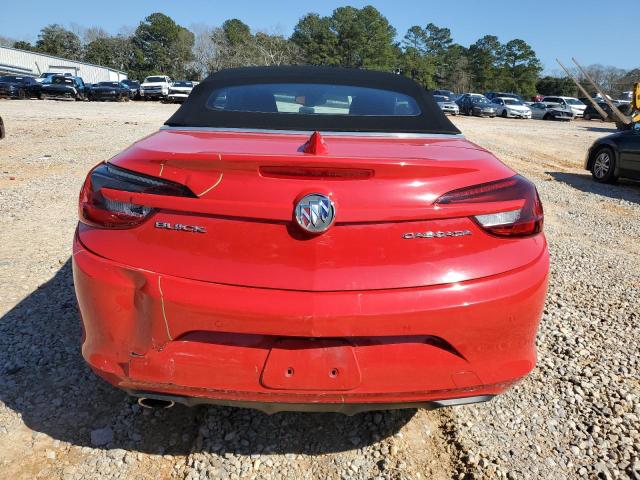 W04WJ3N57JG038678 - 2018 BUICK CASCADA SPORT TOURING RED photo 6