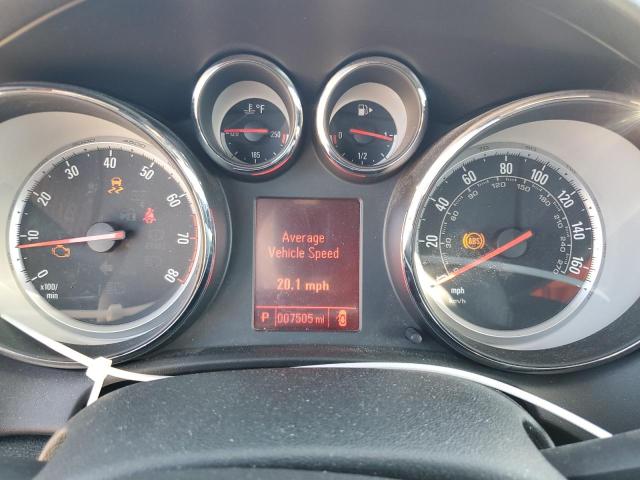 W04WJ3N57JG038678 - 2018 BUICK CASCADA SPORT TOURING RED photo 9