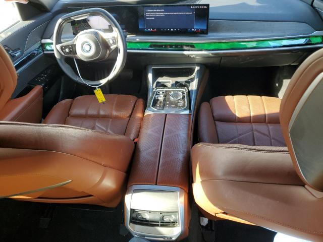 WBY53EJ03PCN87830 - 2023 BMW I7 XDRIVE60 WHITE photo 8