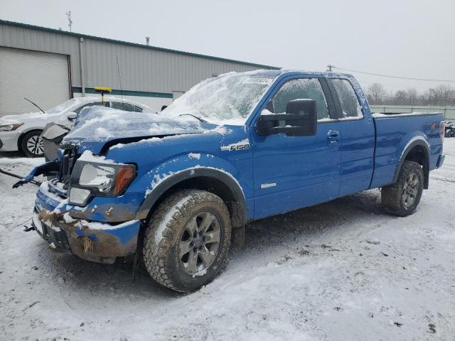 1FTFX1ET0BKD62013 - 2011 FORD F150 SUPER CAB BLUE photo 1