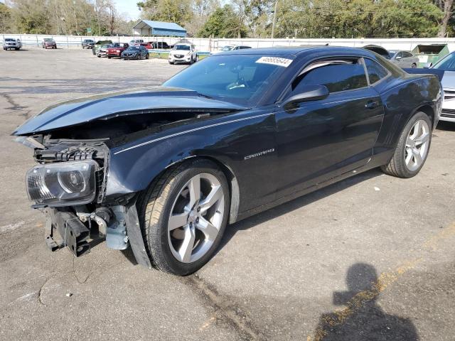 2G1FC1E39C9166241 - 2012 CHEVROLET CAMARO LT BLACK photo 1