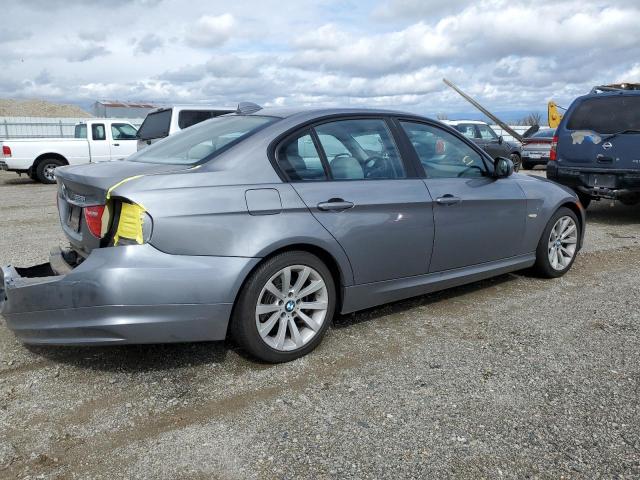 WBAPH5G56ANM34527 - 2010 BMW 328 I SULEV GRAY photo 3