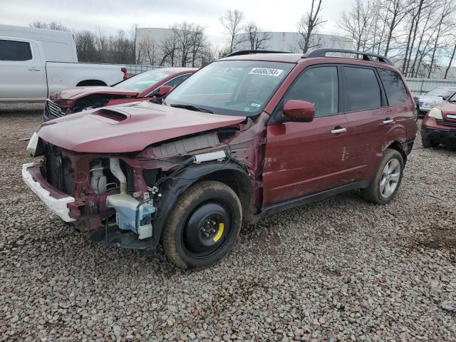 JF2SH666X9H760839 - 2009 SUBARU FORESTER 2.5XT LIMITED MAROON photo 1