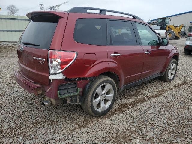 JF2SH666X9H760839 - 2009 SUBARU FORESTER 2.5XT LIMITED MAROON photo 3