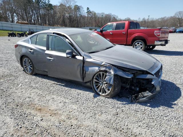 JN1EV7AP6JM366134 - 2018 INFINITI Q50 LUXE CHARCOAL photo 4