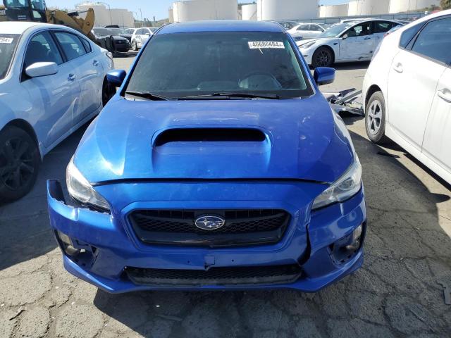 JF1VA1E63G8822198 - 2016 SUBARU WRX PREMIUM BLUE photo 5