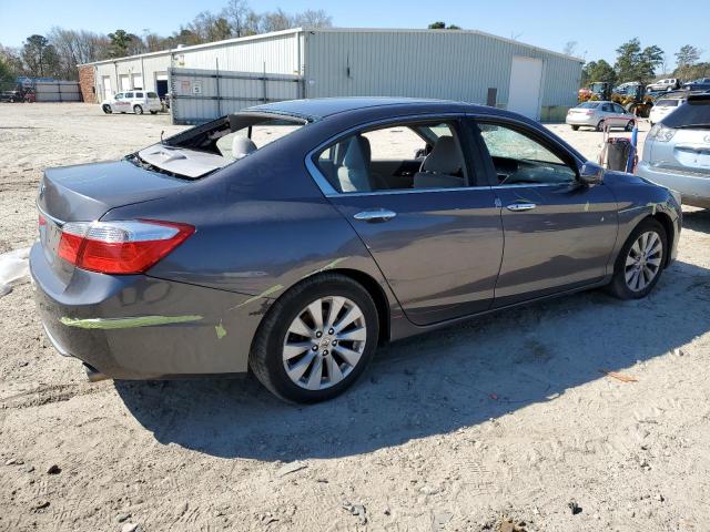 1HGCR2F70FA002886 - 2015 HONDA ACCORD EX GRAY photo 3