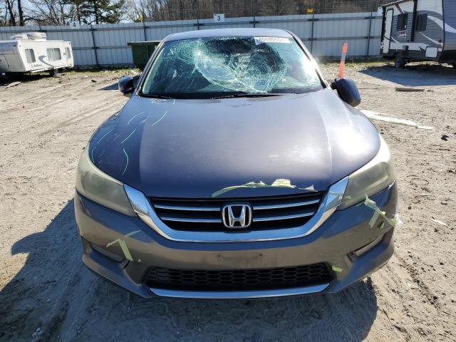 1HGCR2F70FA002886 - 2015 HONDA ACCORD EX GRAY photo 5