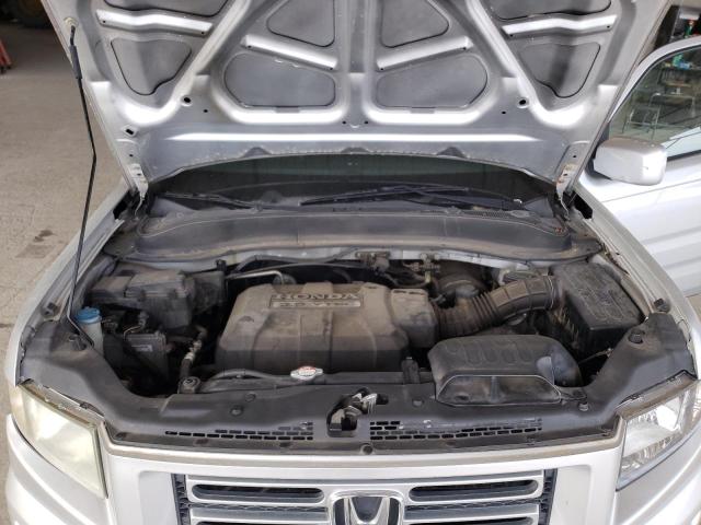 2HJYK16408H515905 - 2008 HONDA RIDGELINE RTS SILVER photo 11