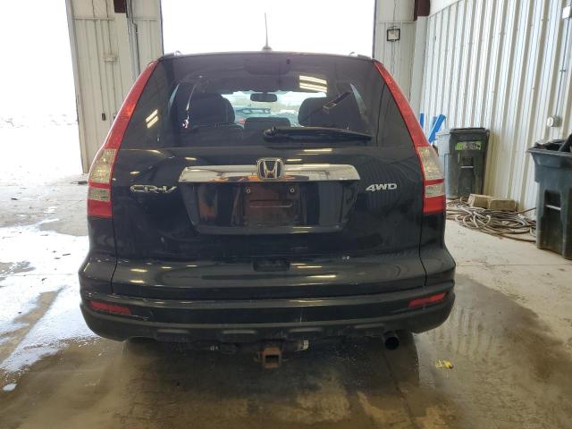 5J6RE4H72BL007545 - 2011 HONDA CR-V EXL BLACK photo 6