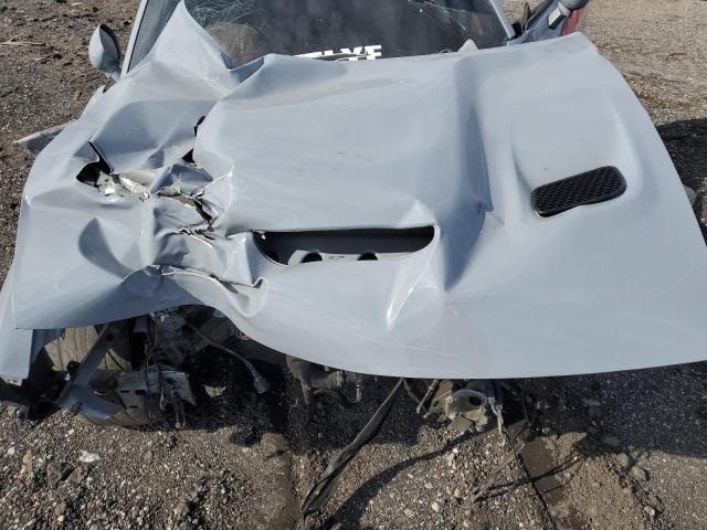 2C3CDZFJ2NH200178 - 2022 DODGE CHALLENGER R/T SCAT PACK GRAY photo 11