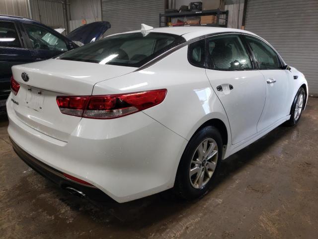 5XXGT4L37GG055802 - 2016 KIA OPTIMA LX WHITE photo 3