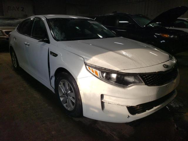 5XXGT4L37GG055802 - 2016 KIA OPTIMA LX WHITE photo 4