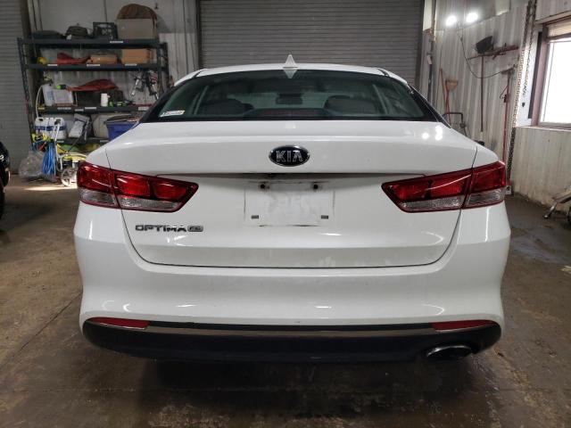 5XXGT4L37GG055802 - 2016 KIA OPTIMA LX WHITE photo 6