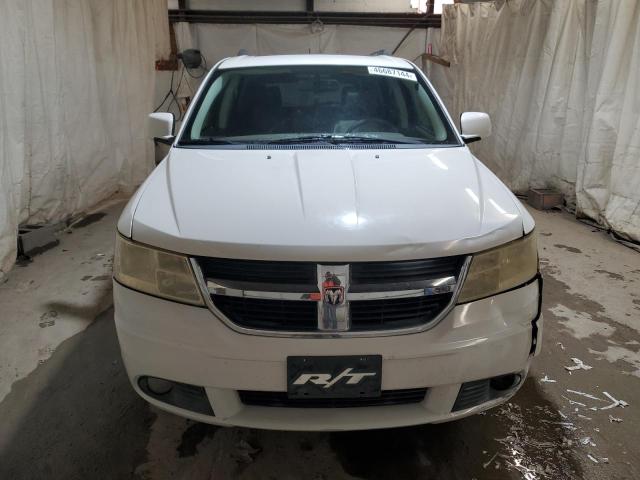 3D4GH67V59T247724 - 2009 DODGE JOURNEY R/T WHITE photo 5