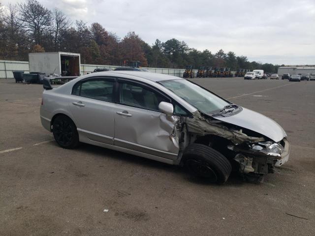 2HGFA16558H327504 - 2008 HONDA CIVIC LX SILVER photo 4