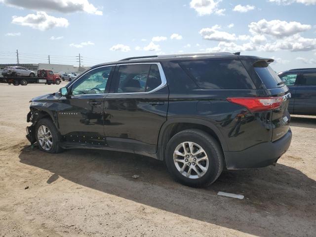 1GNERGKW9JJ149886 - 2018 CHEVROLET TRAVERSE LT BLACK photo 2