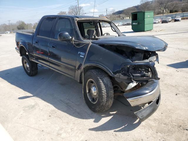 1FTRW08W01KF74831 - 2001 FORD F150 SUPERCREW BLACK photo 4