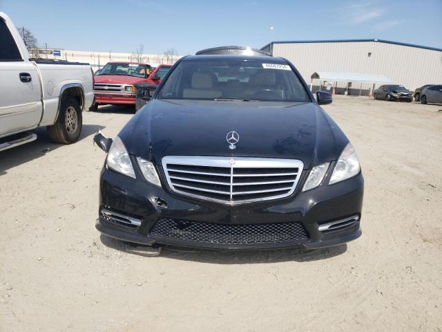 WDDHF8JB0DA759589 - 2013 MERCEDES-BENZ E 350 4MATIC BLACK photo 5