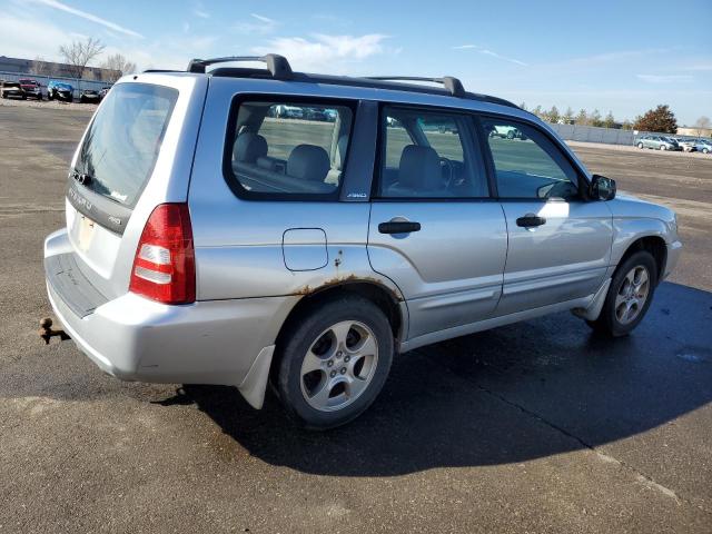 JF1SG65654H737230 - 2004 SUBARU FORESTER 2.5XS Argent photo 3