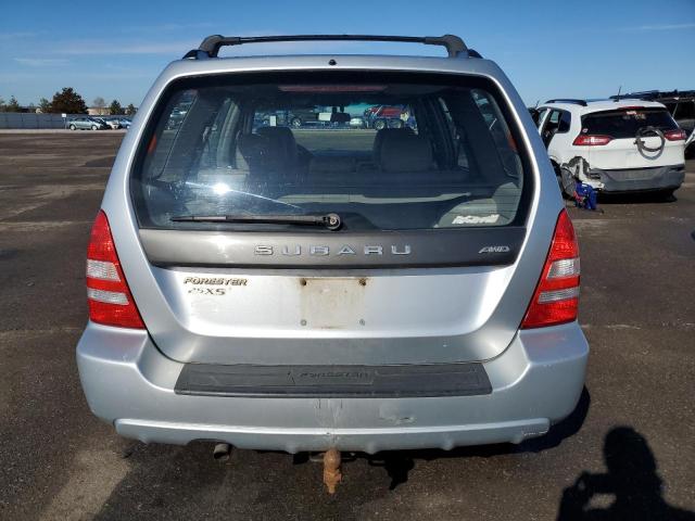 JF1SG65654H737230 - 2004 SUBARU FORESTER 2.5XS Argent photo 6