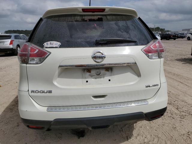 5N1AT2MV4GC812984 - 2016 NISSAN ROGUE S WHITE photo 6