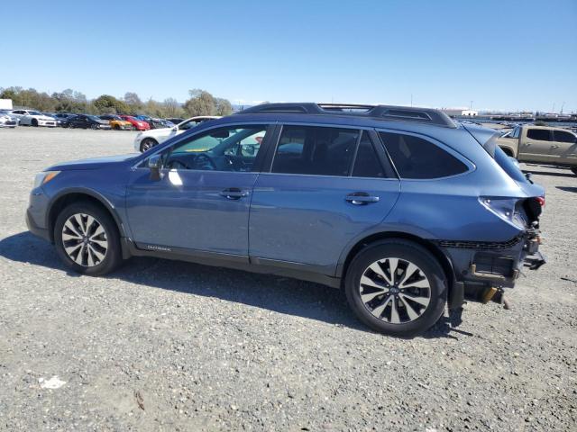 4S4BSANC0F3301625 - 2015 SUBARU OUTBACK 2.5I LIMITED BLUE photo 2