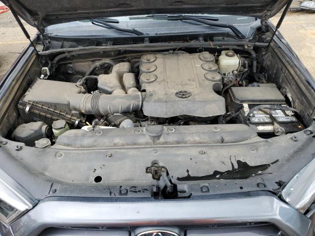 JTEBU5JR9K5692302 - 2019 TOYOTA 4RUNNER SR5 GRAY photo 12