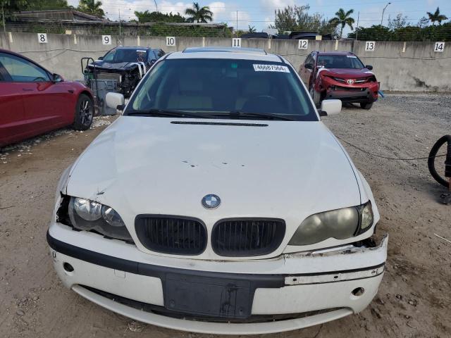 WBAEV33483KR25011 - 2003 BMW 325 I WHITE photo 5