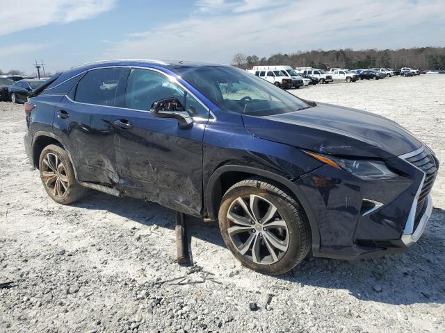 2T2ZZMCA8HC080427 - 2017 LEXUS RX 350 BASE BLUE photo 4