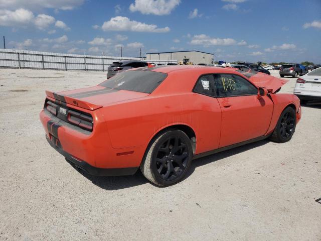 2C3CDZAG5GH345908 - 2016 DODGE CHALLENGER SXT ORANGE photo 3