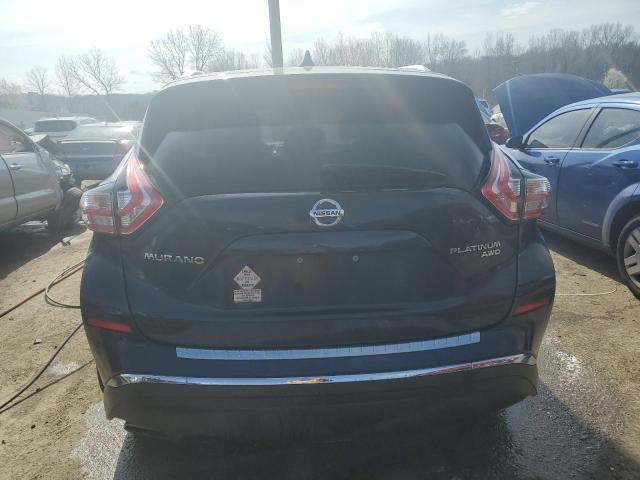 5N1AZ2MH2JN157745 - 2018 NISSAN MURANO S BLUE photo 6