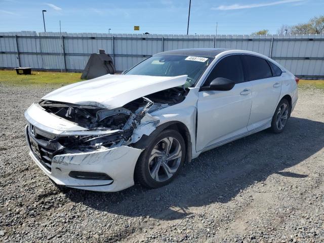 1HGCV1F4XJA134803 - 2018 HONDA ACCORD EX WHITE photo 1