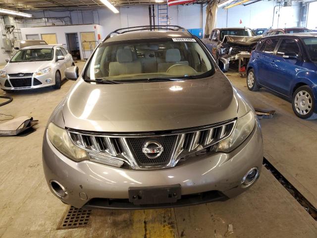 JN8AZ18W39W158050 - 2009 NISSAN MURANO S GRAY photo 5