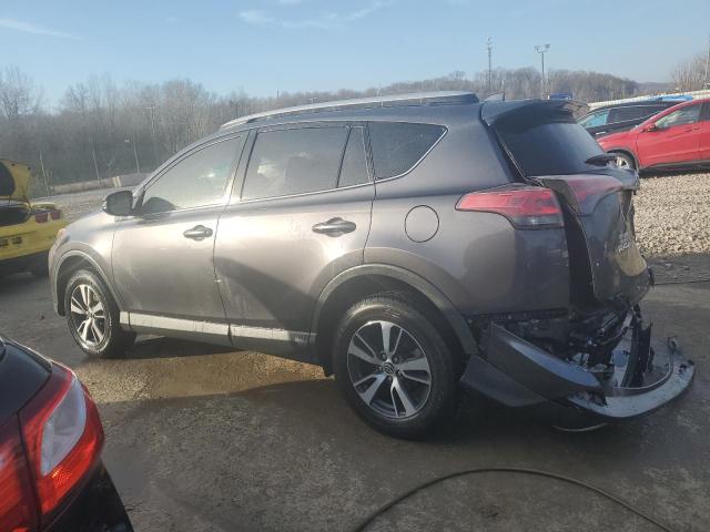 JTMWFREV6GJ097050 - 2016 TOYOTA RAV4 XLE GRAY photo 2