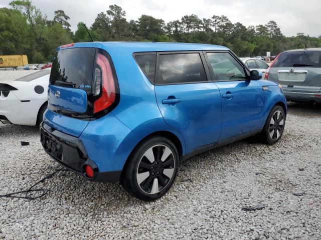 KNDJP3A57G7395324 - 2016 KIA SOUL + BLUE photo 3